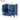 A dimension Image of the 18"x30" Modern Blue Freestanding Bathroom Vanity Cabinet Combo Set with 3 Drawers and a Soft Closing Door