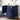 18"x30" Modern Blue Freestanding Bathroom Vanity Cabinet Combo Set with 3 Drawers and a Soft Closing Door