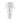 19.29" White Ceramic Table Lamp with Handles
