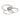 19.69" Contemporary 3-Ring Style Semi-Flush Ceiling Lamp
