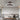 19.7 Black White Dimmable LED 5-Reversible Blade Chandelier Ceiling Fan with Remote Control