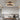 19.7 Black White Dimmable LED 5-Reversible Blade Chandelier Ceiling Fan with Remote Control