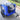 45.7" Blue Air Wheel Bike With Foldable Bicycle Trailer For Dogs