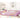 77.6" Pink Full Size Bed Floor With Safety Guardrails For Kids