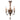 Retro White Carved Wood Wall Lamp