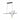 Nordic Black Geometry LED Pendant Lamp