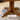 2-Piece Mid-Century Round Modern Coffee Table in Brown