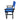 23" Modern Blue Home Director's 2 Piece Folding Chair