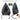 Black PE Wicker Swing Egg Chair 