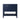 35.6" Navy Blue Plywood Bathroom Vanity