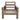 Outdoor Taupe Aluminum Patio Club Chair