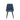 Blue Upholstered Cushion Seat Dining Chairs