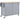 54.3" Grey Blue Kitchen Island Cart
