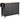 54.3" Black 4-Doors Kitchen Island Cart 