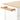 White Two Drawers Kitchen Island Cart