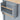54.3" Grey Blue Kitchen Island Cart