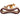 34" Curved Brown Cat Scratcher Cardboard House bed