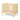Natural Convertible Mini Solid Wood Crib
