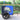 45.7" Blue Air Wheel Bike With Foldable Bicycle Trailer For Dogs