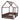 Espresso Solid Wood House Bed Frame