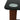 19.37" Modern 2-Tier Space End Table - Black & Walnut