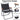 Black Small Leisure Folding Camping Chair