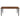 Rustic Brown Poplar Wood Dining Table