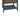 22.1" Green Natural Rattan 2-Drawer Nightstand