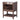 Brown Elegant Ceramic Sink Bathroom Vanity