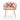 Simple Pink Velvet Sofa Accent Chair