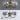 Modern Black Gold American Glass Chandelier