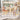 23.6" White Animals Themed Wooden Kids Table and Chair Set - 5 piece
