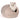 Beige Handmade Wool Cat Cave Bed
