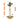 White Large Cactus Cat Scratching Post