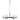 Devon 6-Light Black Chandelier with Bowl Shaped Glass Shades
