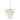 Luxury White Layered Capiz Shell Chandelier