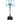 Black Blue Portable Poolside Basketball Hoop