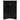 Black Freestanding Triangle Bathroom Storage Cabinet