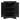 Black Freestanding Triangle Bathroom Storage Cabinet