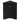 Black Freestanding Triangle Bathroom Storage Cabinet