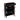 Modern Black Wooden Shoe Storage Cabinet