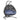 43.3" Black Double-Seat Swing Egg Chair 