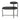 2-Tier Metal Frame Wooden Side Table