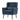 Modern Dark Blue Upholstered Accent Chair