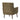 Modern Avocado Chenille Fabric Accent Chair