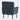 Modern Dark Blue Upholstered Accent Chair