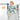 Blue Freestanding Kids Castle Climber Playset 