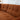 Dark Orange Lamb Fabric Sectional Sofa