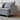 Gray Teddy Fabric Corner Sectional Sofa