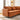 Modern Orange Eucalyptus Wood Sectional Sofa